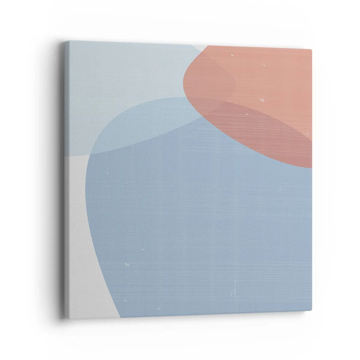 Bild auf Leinwand - Leinwandbild - Pastellbeziehungen - 40x40 cm