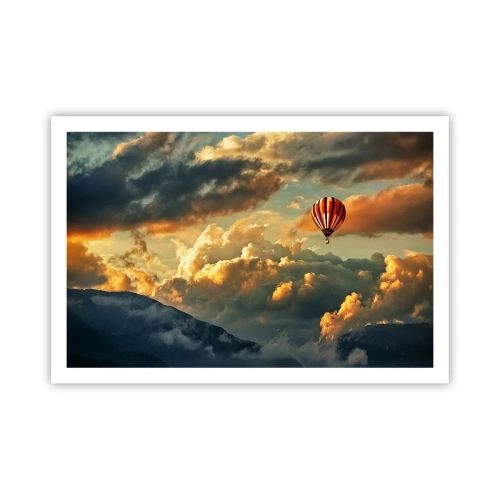 Poster - Ich fliege, weil ich es will - 91x61 cm