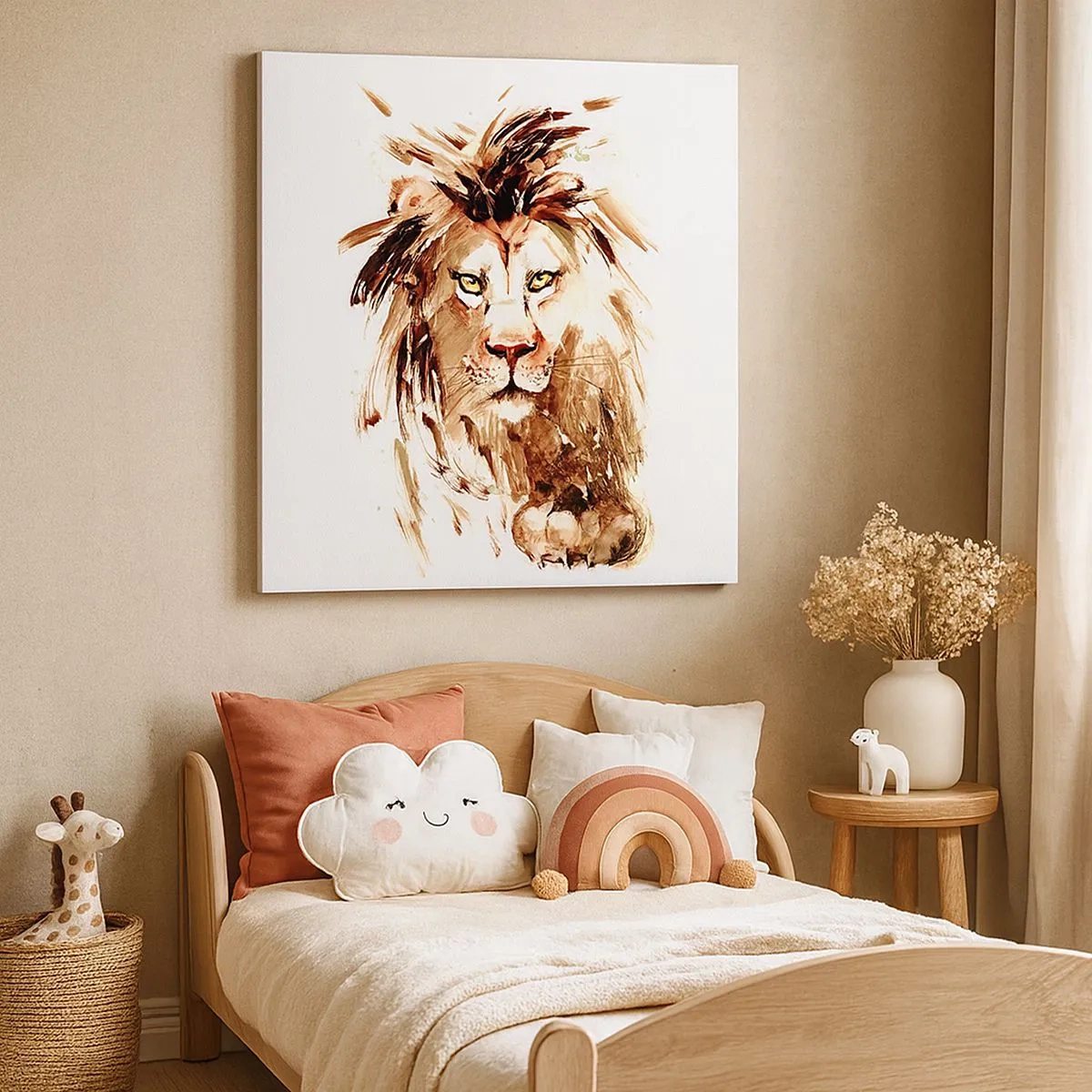 Bild auf Leinwand - Leinwandbild - Stärke und Würde - 30x30 cm