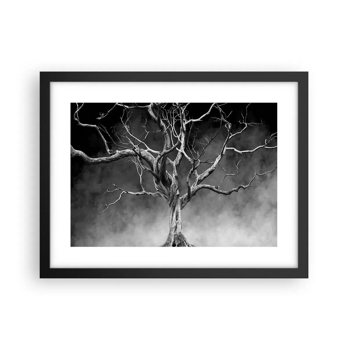 Poster in einem schwarzem Rahmen - Ursprünglich und heilig - 40x30 cm