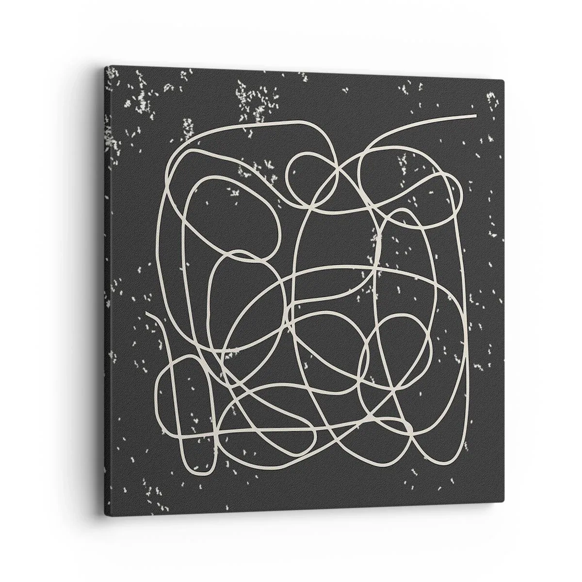 Bild auf Leinwand - Leinwandbild - Wandernde, umherschweifende Gedanken - 40x40 cm