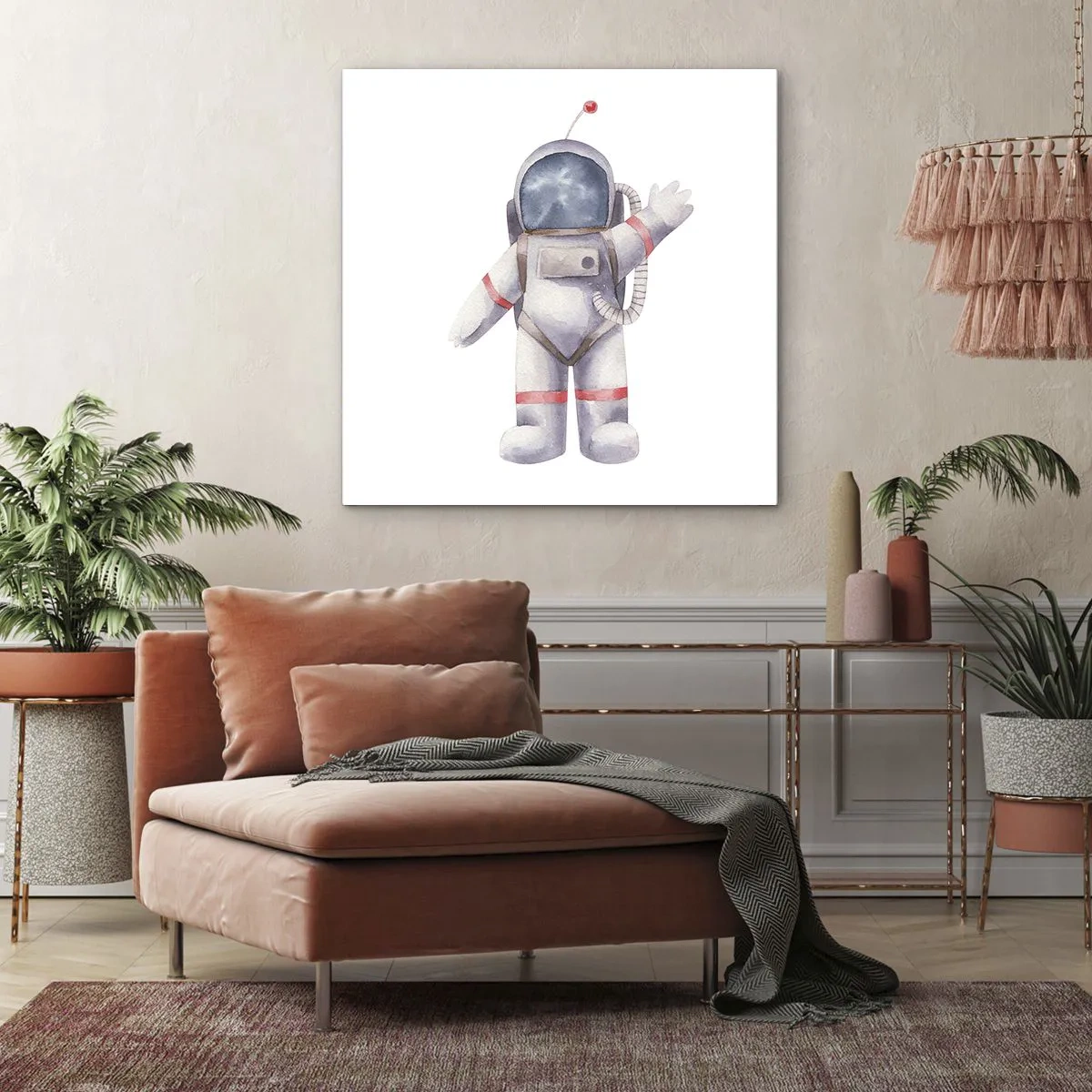 Bild auf Leinwand - Leinwandbild - Bis dann! - 60x60 cm