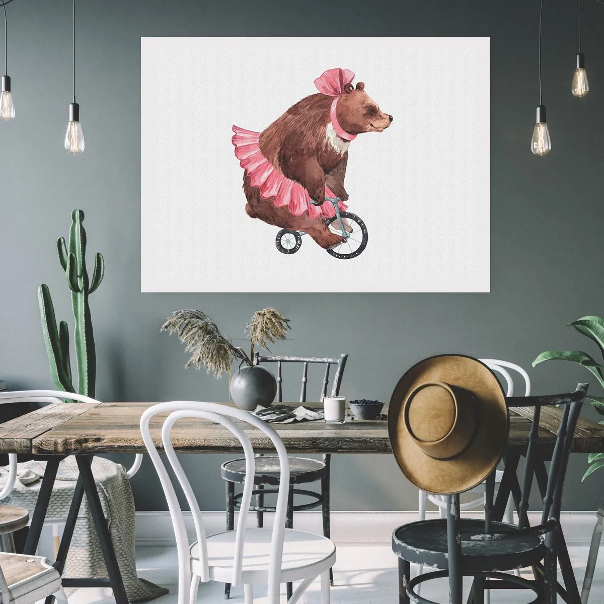 Poster - Was für ein Affentheater! - 40x30 cm