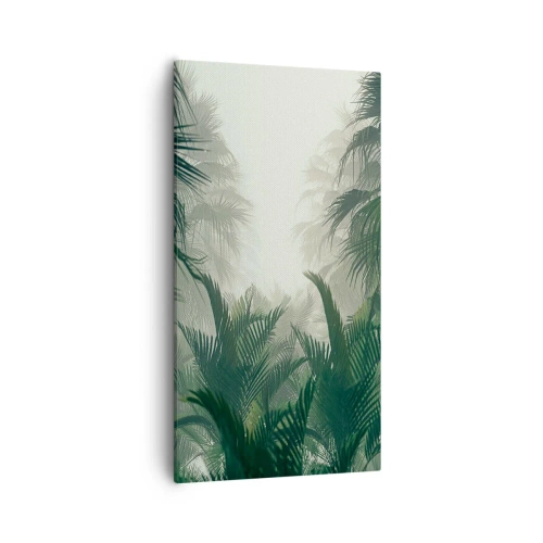 Bild auf Leinwand - Leinwandbild - Tropisches Geheimnis - 55x100 cm
