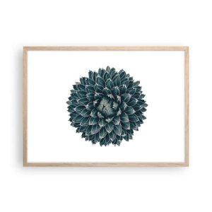 Poster in einem Rahmen aus heller Eiche - Stern der Wüste - 70x50 cm