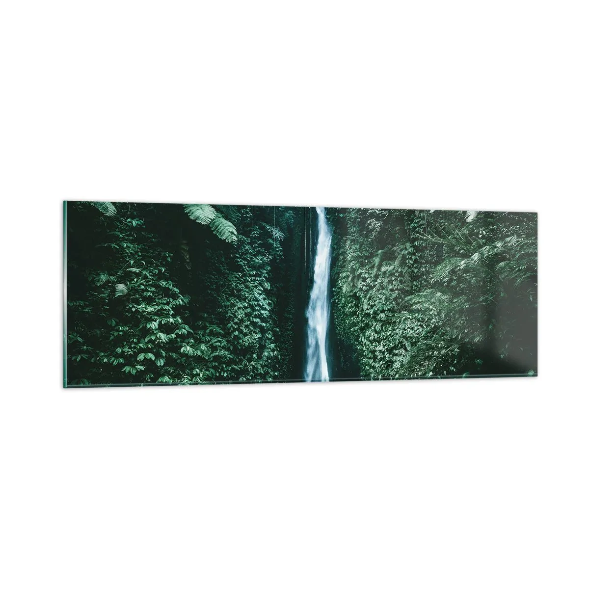 Glasbild - Bild auf glas - Tropisches Spa - 90x30 cm