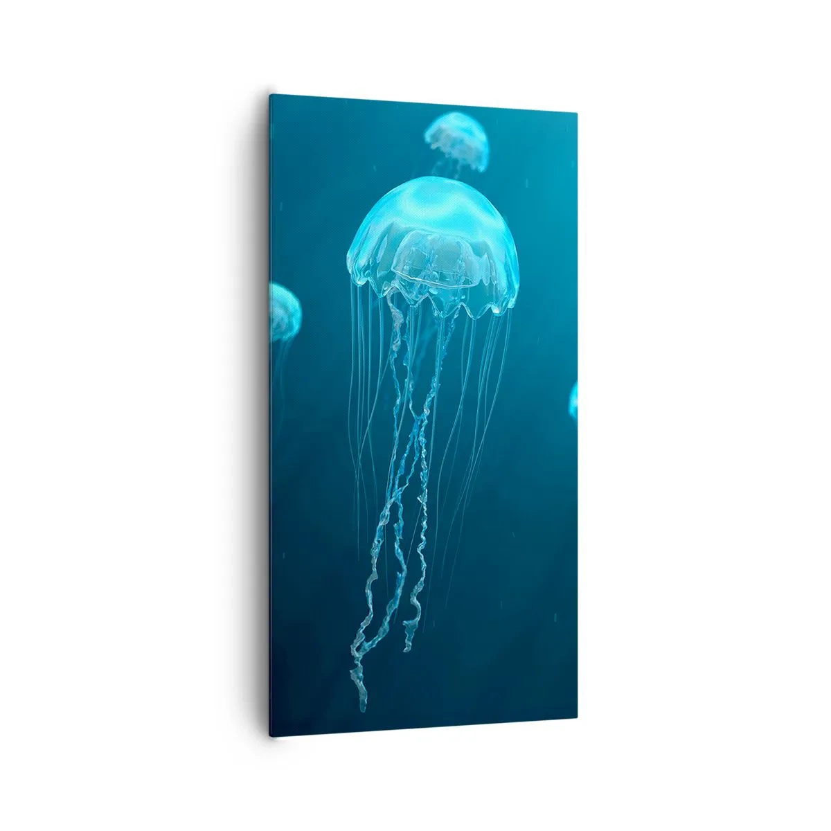 Bild auf Leinwand - Leinwandbild - Ozeantanz - 65x120 cm