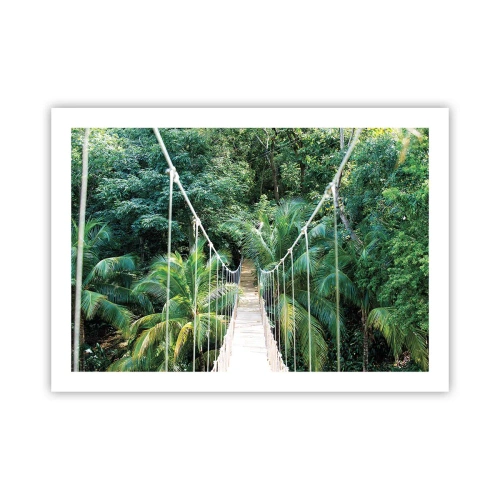 Poster - Willkommen im Dschungel! - 70x50 cm
