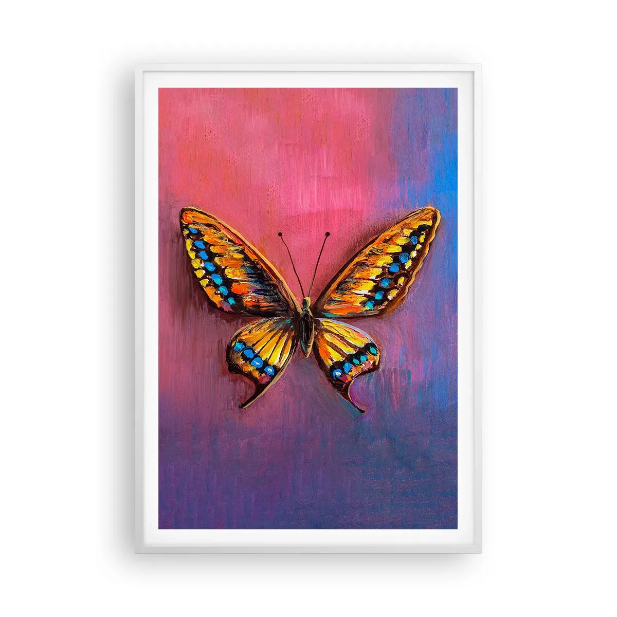 Poster in einem weißen Rahmen - Ein Juwel der Natur - 70x100 cm