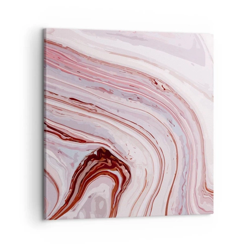 Bild auf Leinwand - Leinwandbild - Geradeaus, dann rechts runter - 60x60 cm