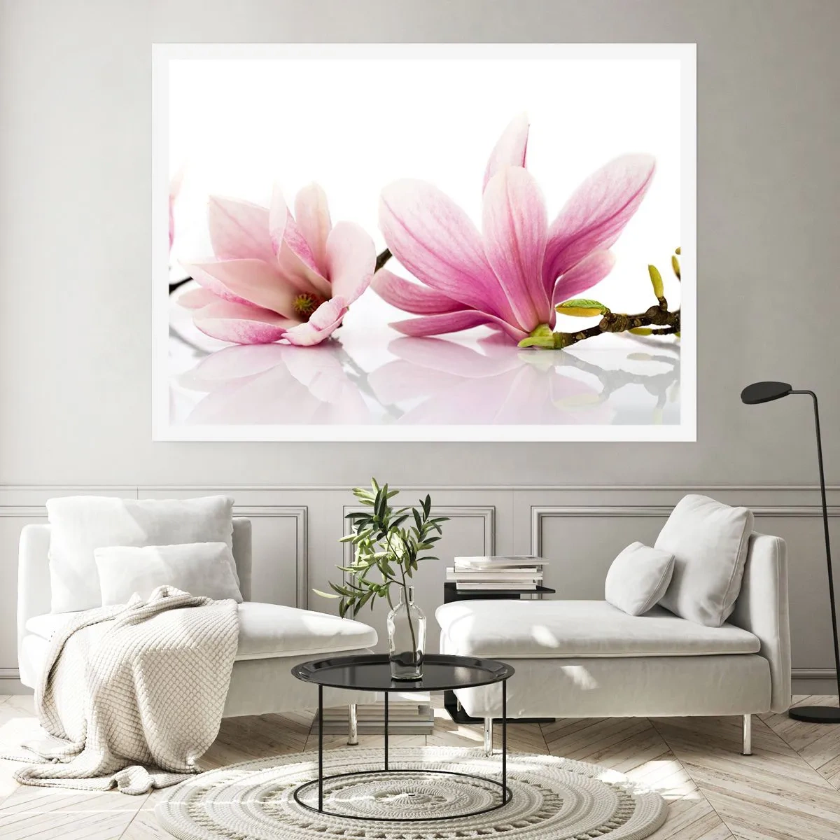 Poster - Zart wie ein Frühlingswind - 91x61 cm
