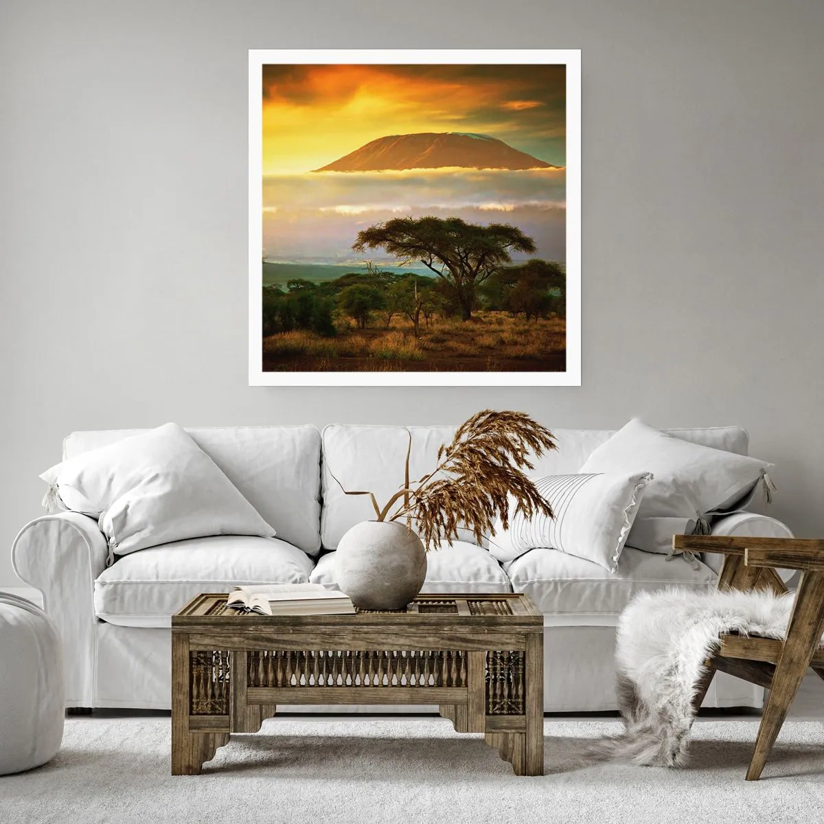Poster - Ein Reisetraum - 30x30 cm