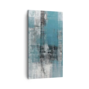 Bild auf Leinwand - Leinwandbild - Wasser und Luft - 45x80 cm