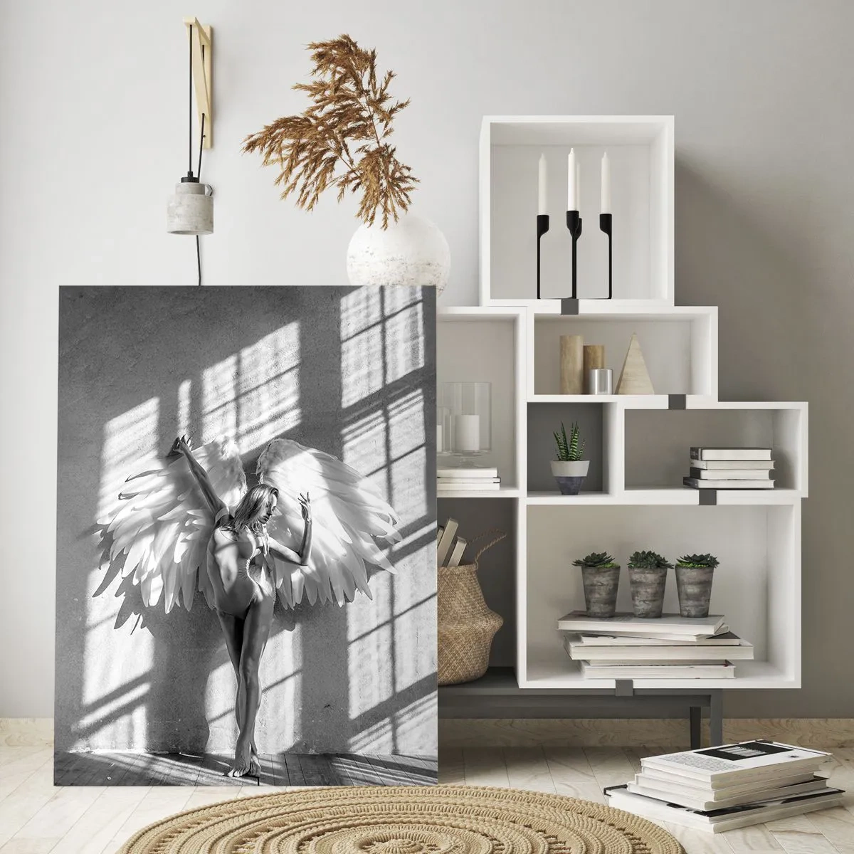 Glasbild - Bild auf glas - Direkt vom Himmel - 70x100 cm