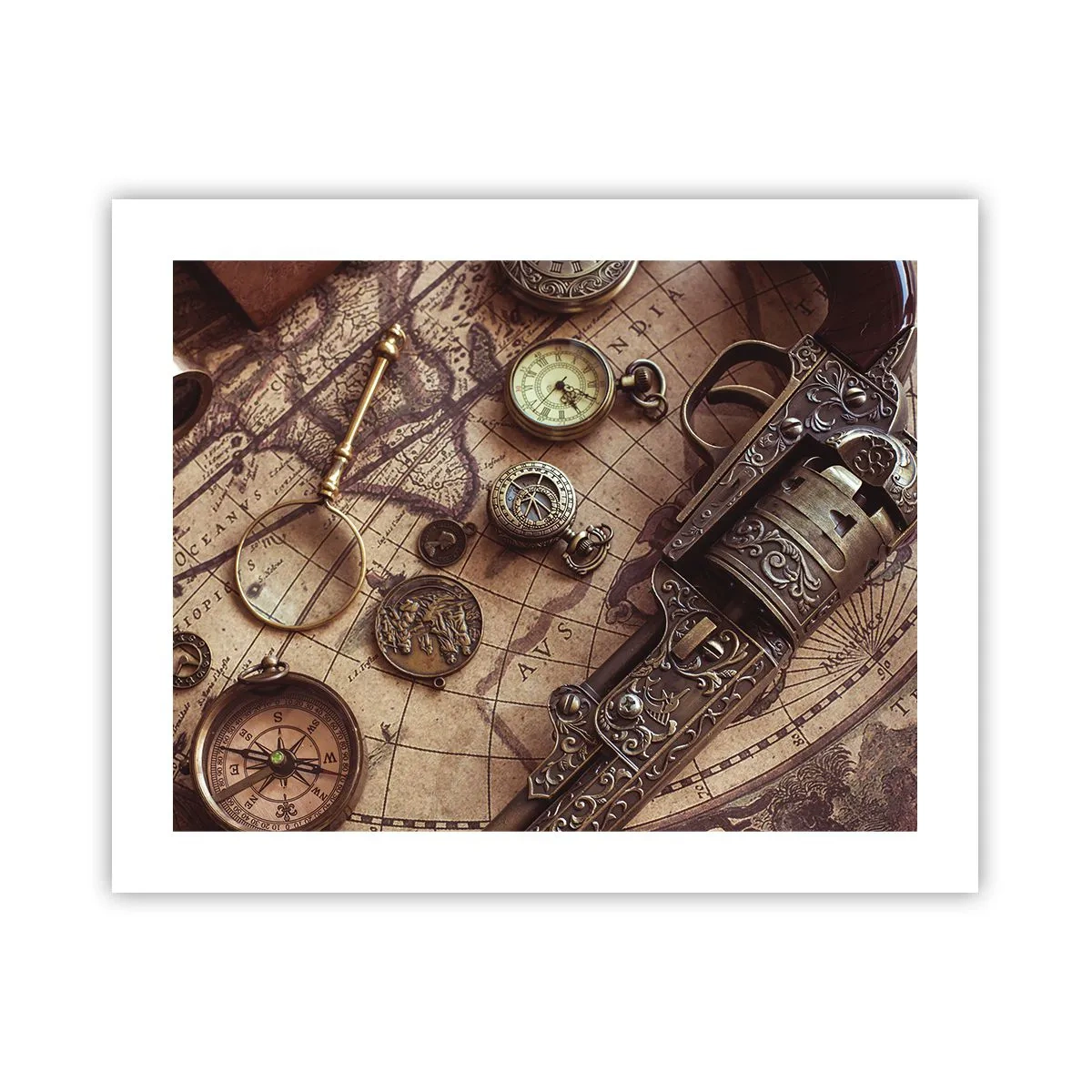 Poster - Das Abenteuer ruft - 50x40 cm
