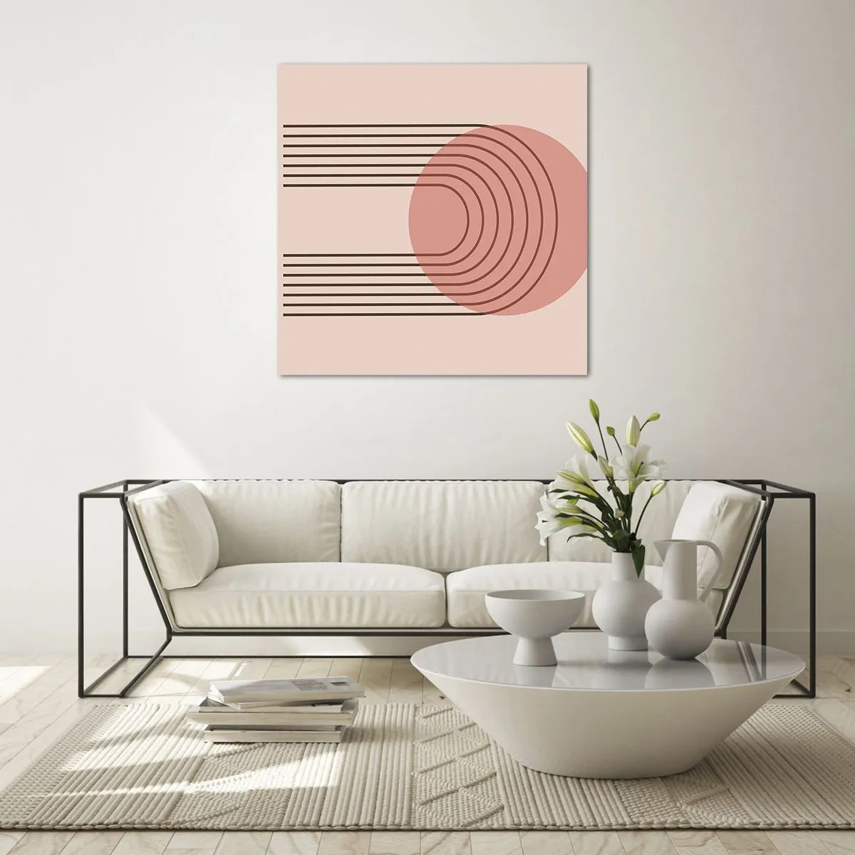 Glasbild - Bild auf glas - Unwiderstehliche Anziehungskraft - 50x50 cm