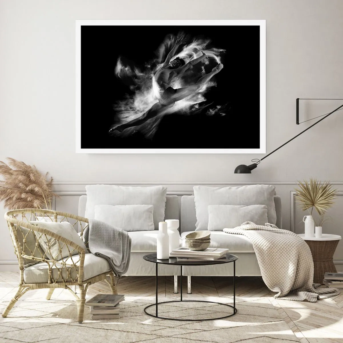 Poster - Im Flug hängen geblieben - 91x61 cm