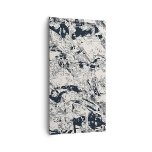 Bild auf Leinwand - Leinwandbild - Durchdringung der Gegensätze - 65x120 cm