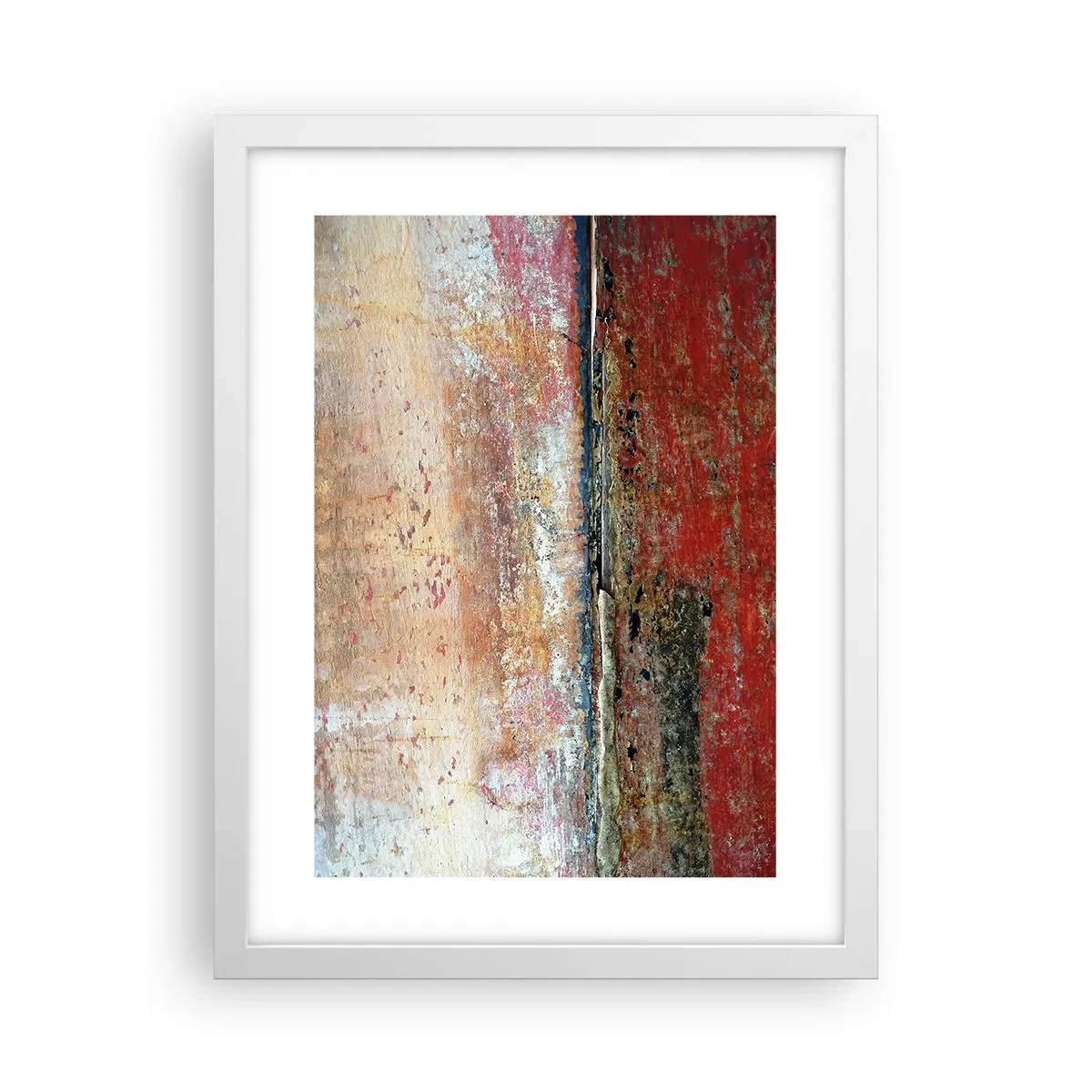 Poster in einem weißen Rahmen - Vielleicht liegt es am Meer - 30x40 cm
