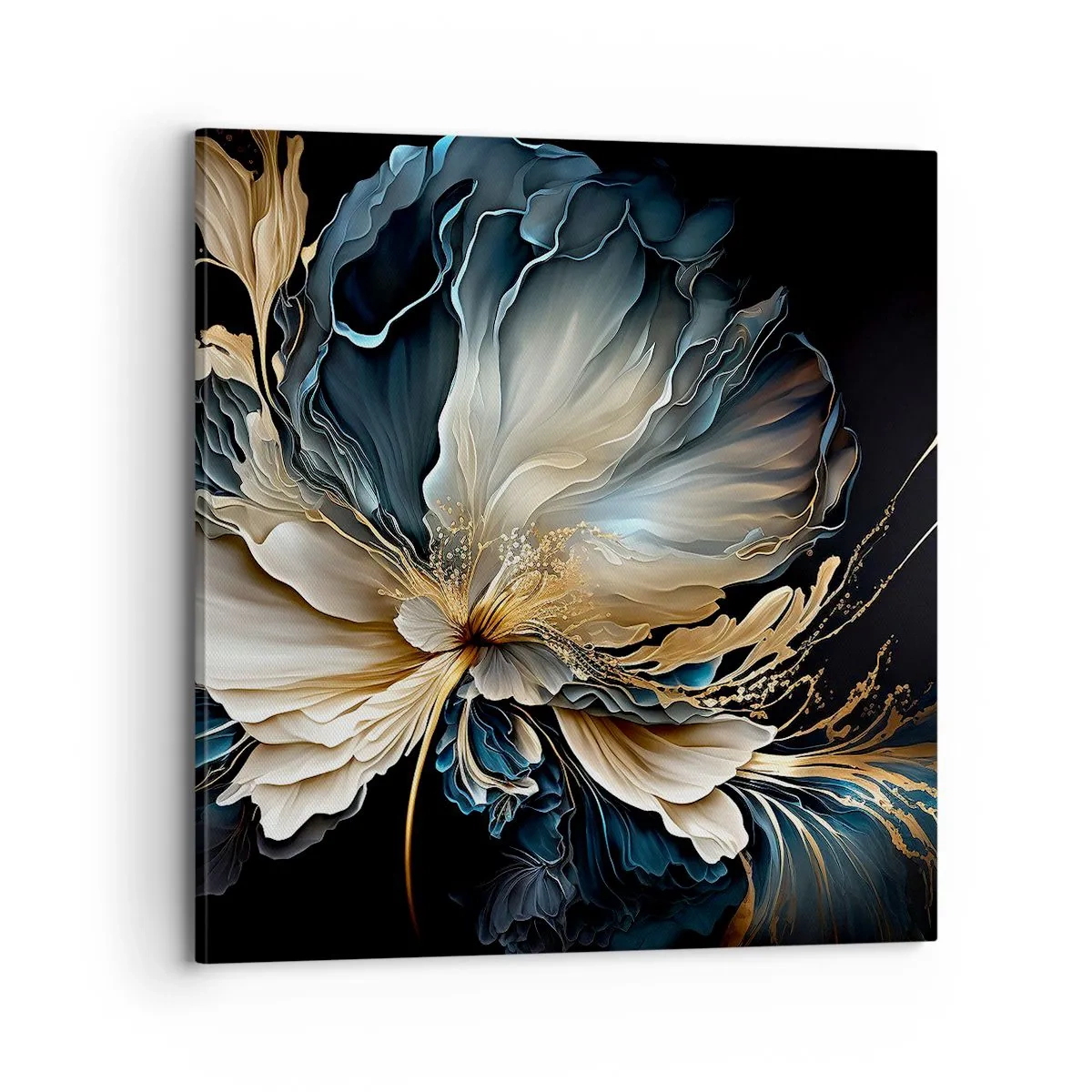 Bild auf Leinwand - Leinwandbild - Märchenhafte Farnblume - 70x70 cm