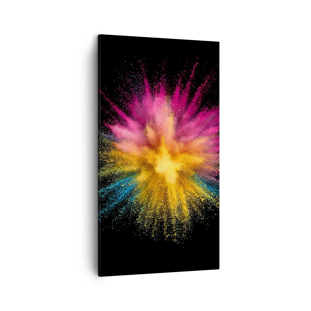 Bild auf Leinwand - Leinwandbild - Die Geburt der Farben - 45x80 cm