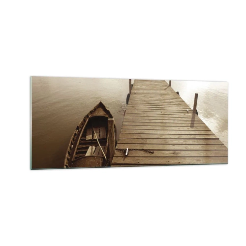 Glasbild - Bild auf glas - Großer Frieden - 100x40 cm