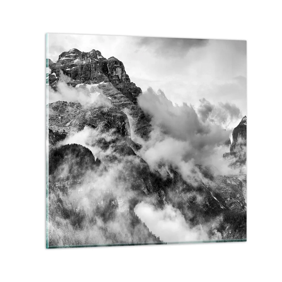 Glasbild - Bild auf glas - Schön und grausam - 40x40 cm