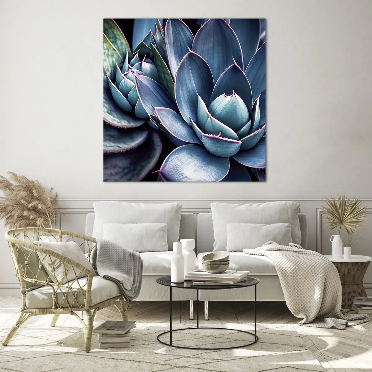 Glasbild - Bild auf glas - Lebenskraft - 50x50 cm