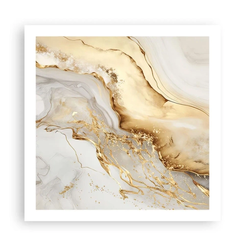 Poster - Abstraktion: Schönheit und Güte - 60x60 cm