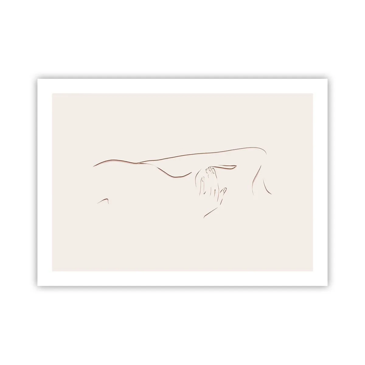 Poster - Die Form des Verlangens - 70x50 cm