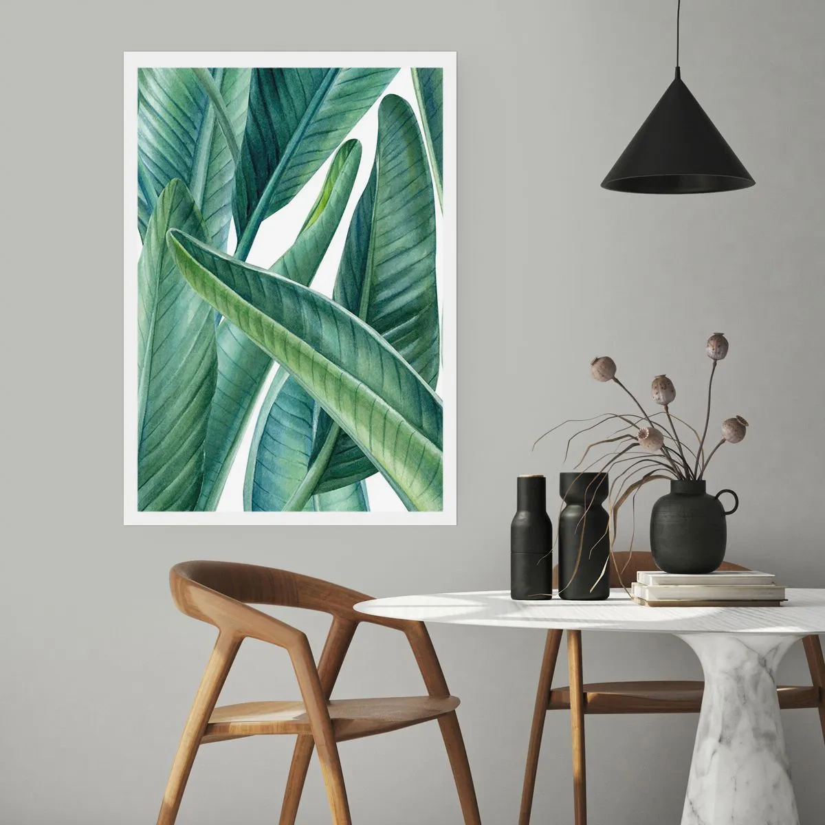 Poster - An und für sich Grün - 70x100 cm