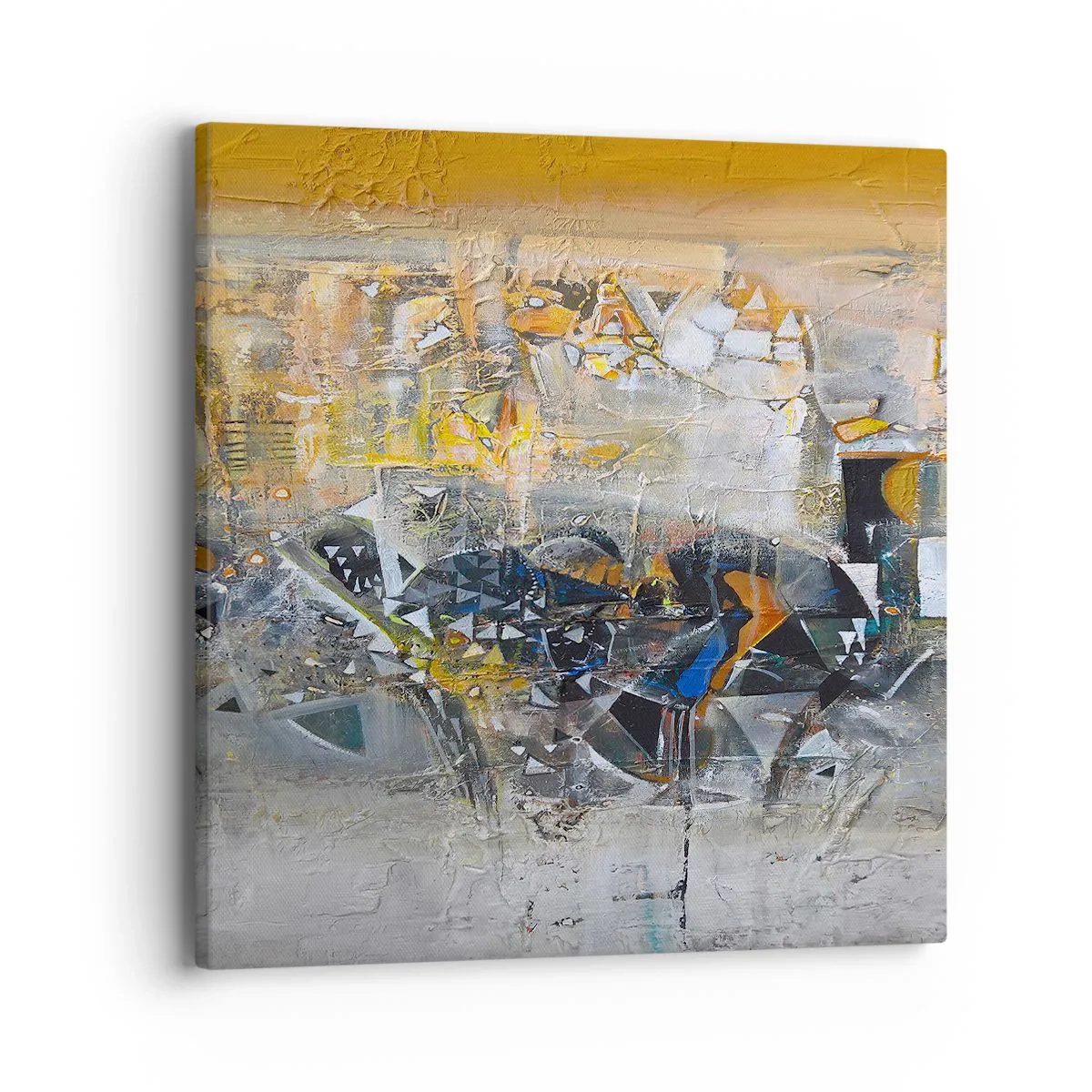 Bild auf Leinwand - Leinwandbild - Alles wird gut - 40x40 cm