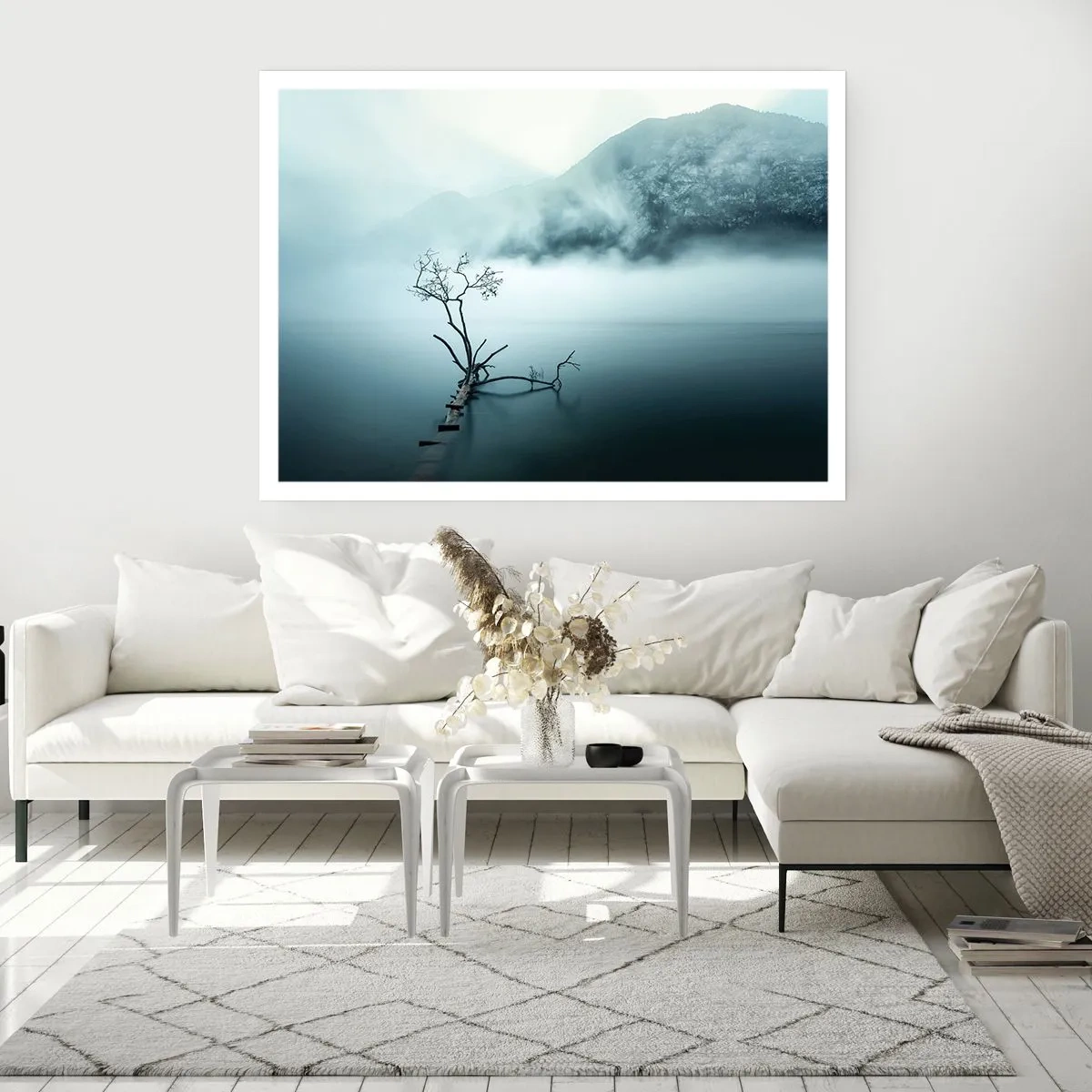 Poster - Aus Wasser und Nebel - 50x40 cm