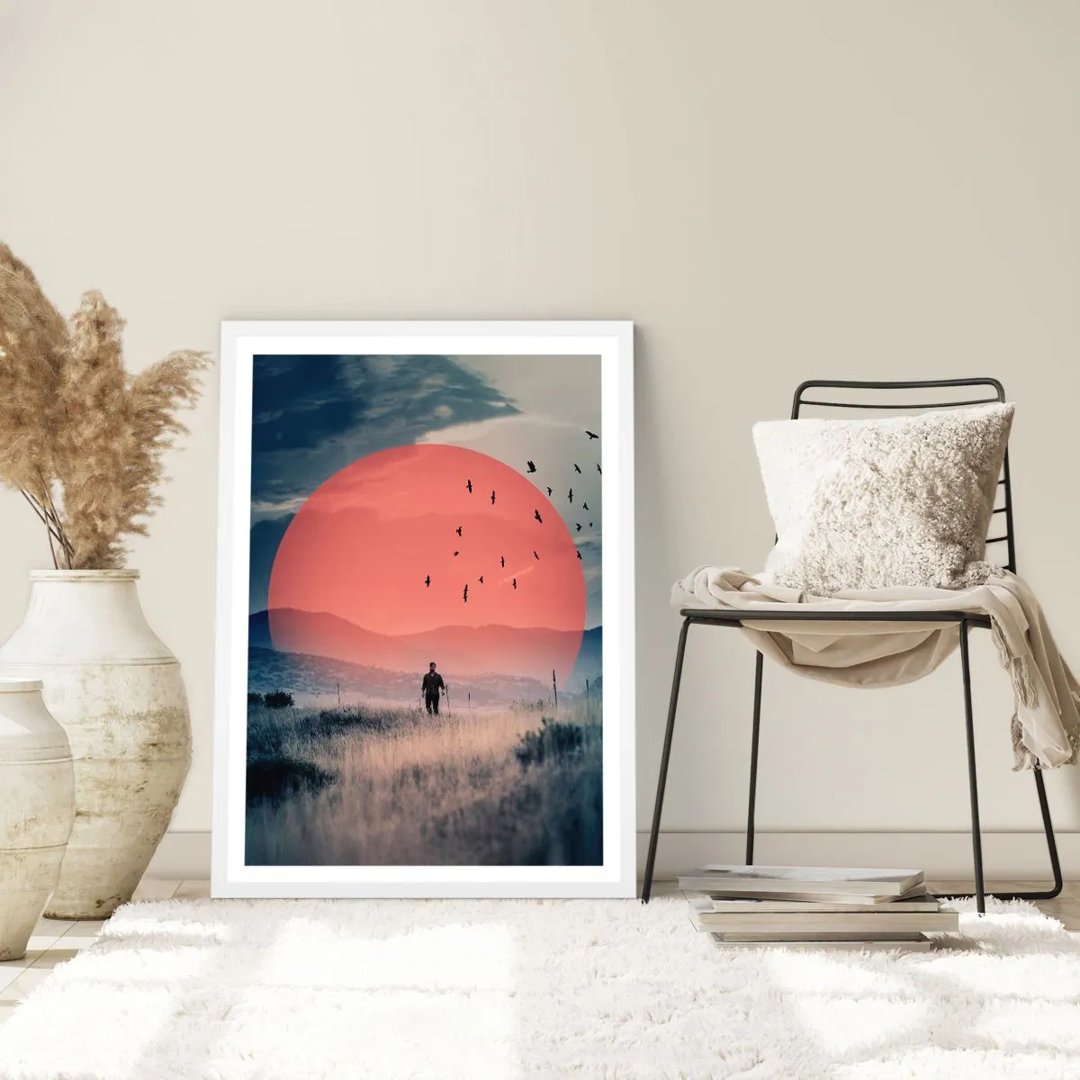 Poster in einem weißen Rahmen - In eigenen Elementen - 40x50 cm