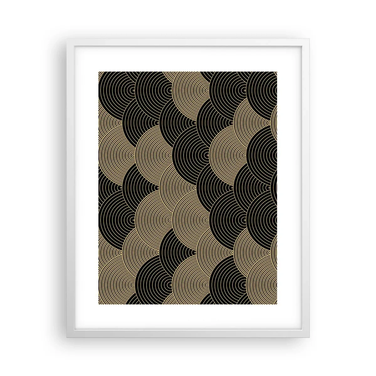 Poster in einem weißen Rahmen - Einheit in der Vielfalt - 40x50 cm