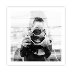 Poster - Schöpfer und Material - 60x60 cm