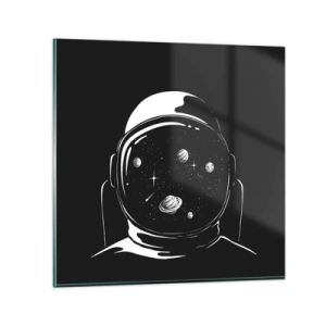 Glasbild - Bild auf glas - Schöne Aussicht - 30x30 cm