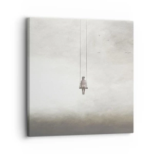 Bild auf Leinwand - Leinwandbild - Ein Kind in uns - 30x30 cm