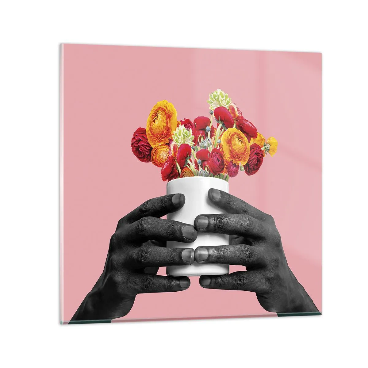 Glasbild - Bild auf glas - Die Apotheose des Lebens - 70x70 cm