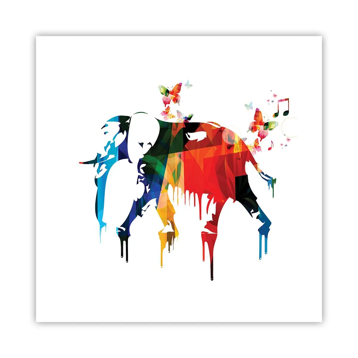 Poster - Jeder kann tanzen - 40x40 cm