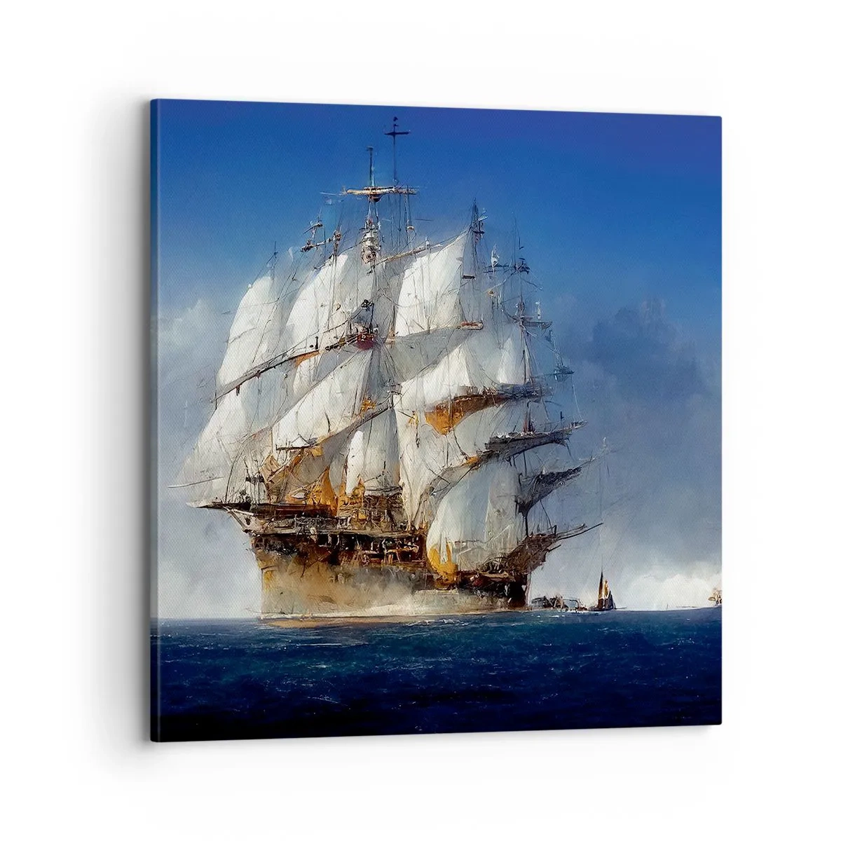 Bild auf Leinwand - Leinwandbild - Der große Ruhm! - 70x70 cm