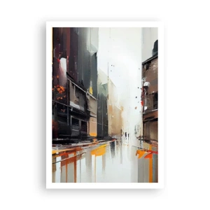 Poster - Regnerischer Tag - 70x100 cm
