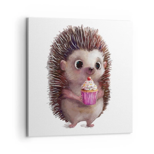 Bild auf Leinwand - Leinwandbild - Der Feiertag ist jeden Tag - 60x60 cm