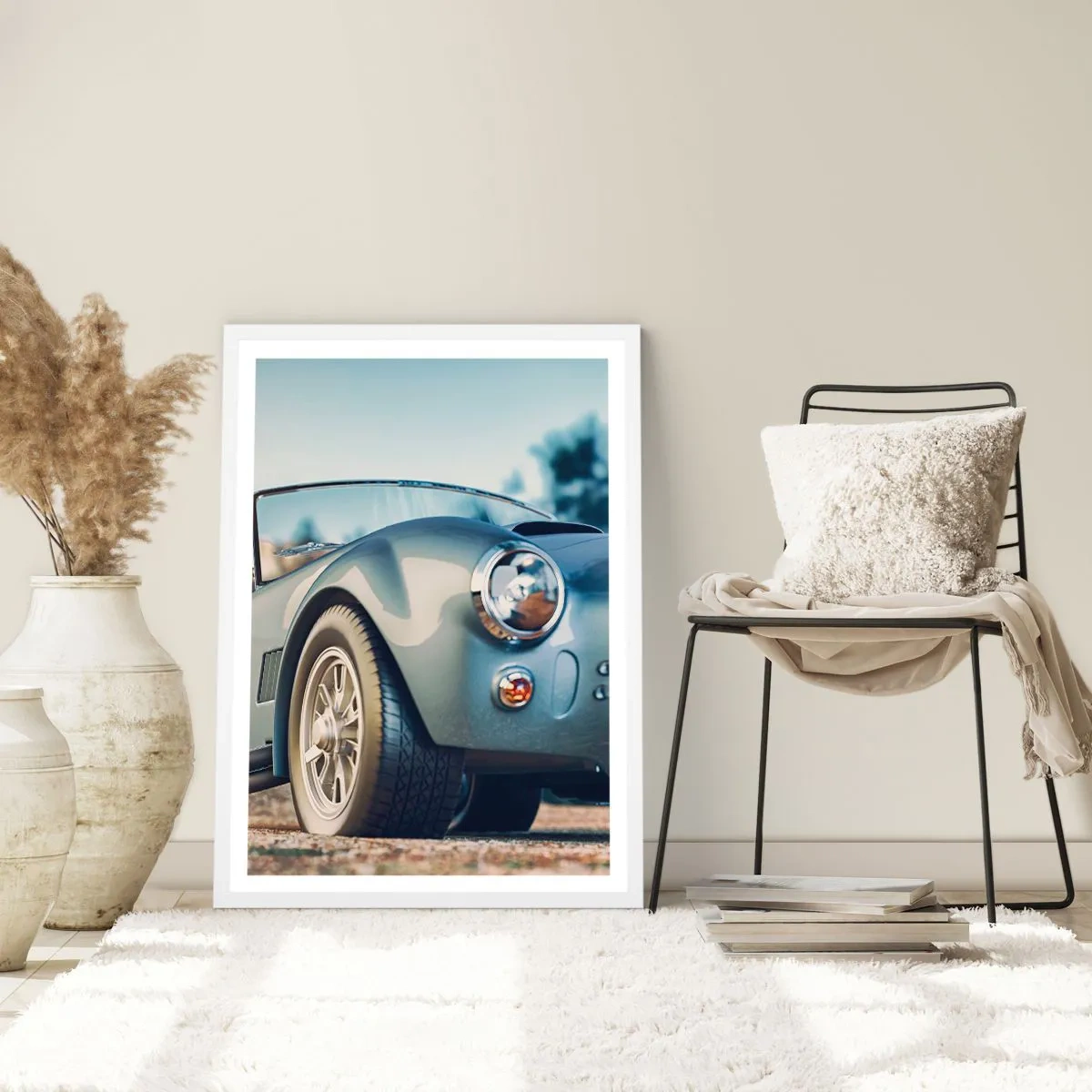 Poster in einem weißen Rahmen - Denn Stil zählt - 40x50 cm
