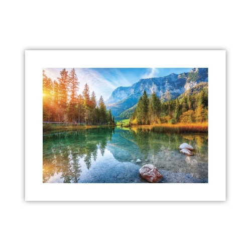 Poster - Die Sanftheit des Herbstes - 40x30 cm