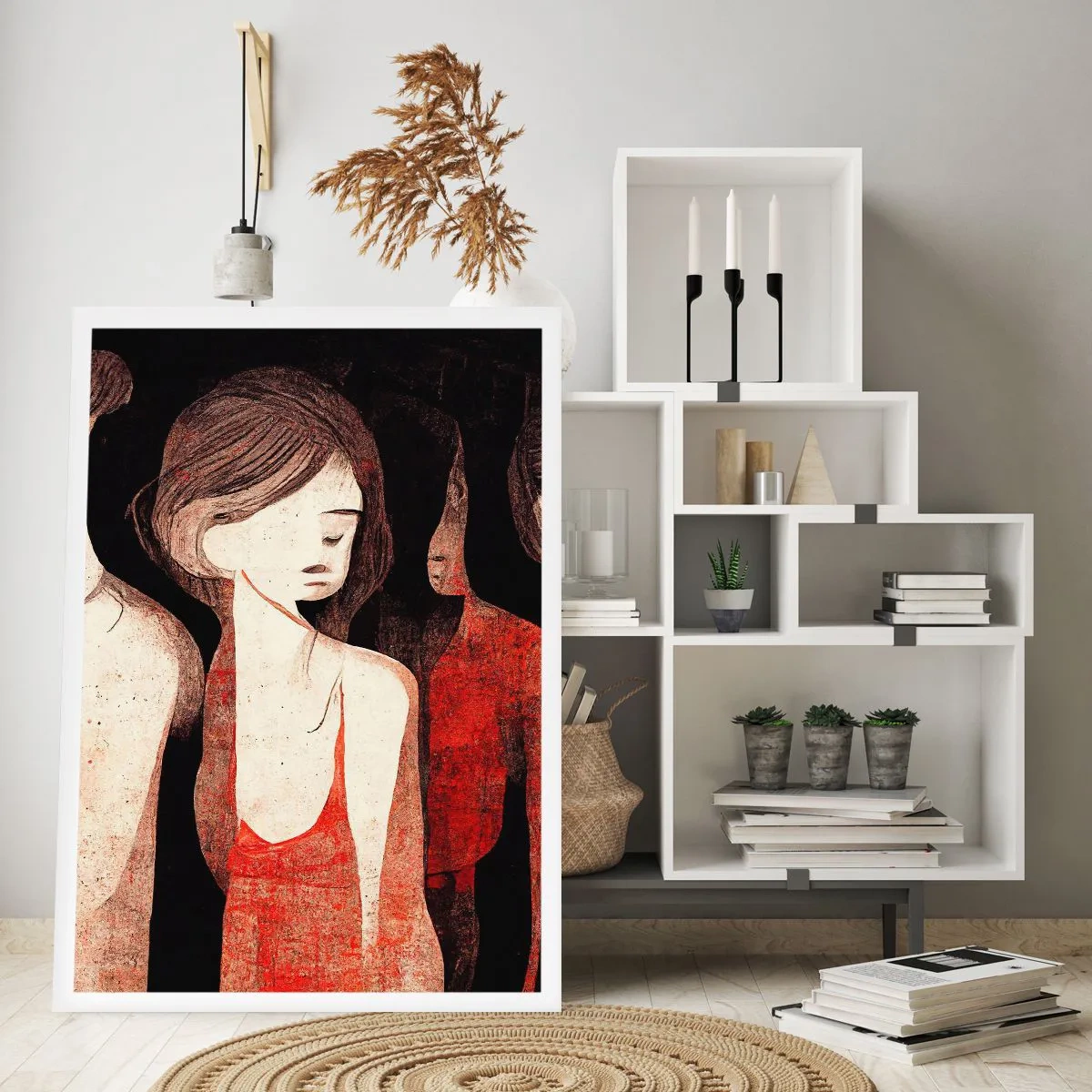 Poster - Madonnen der Dunkelheit - 40x50 cm