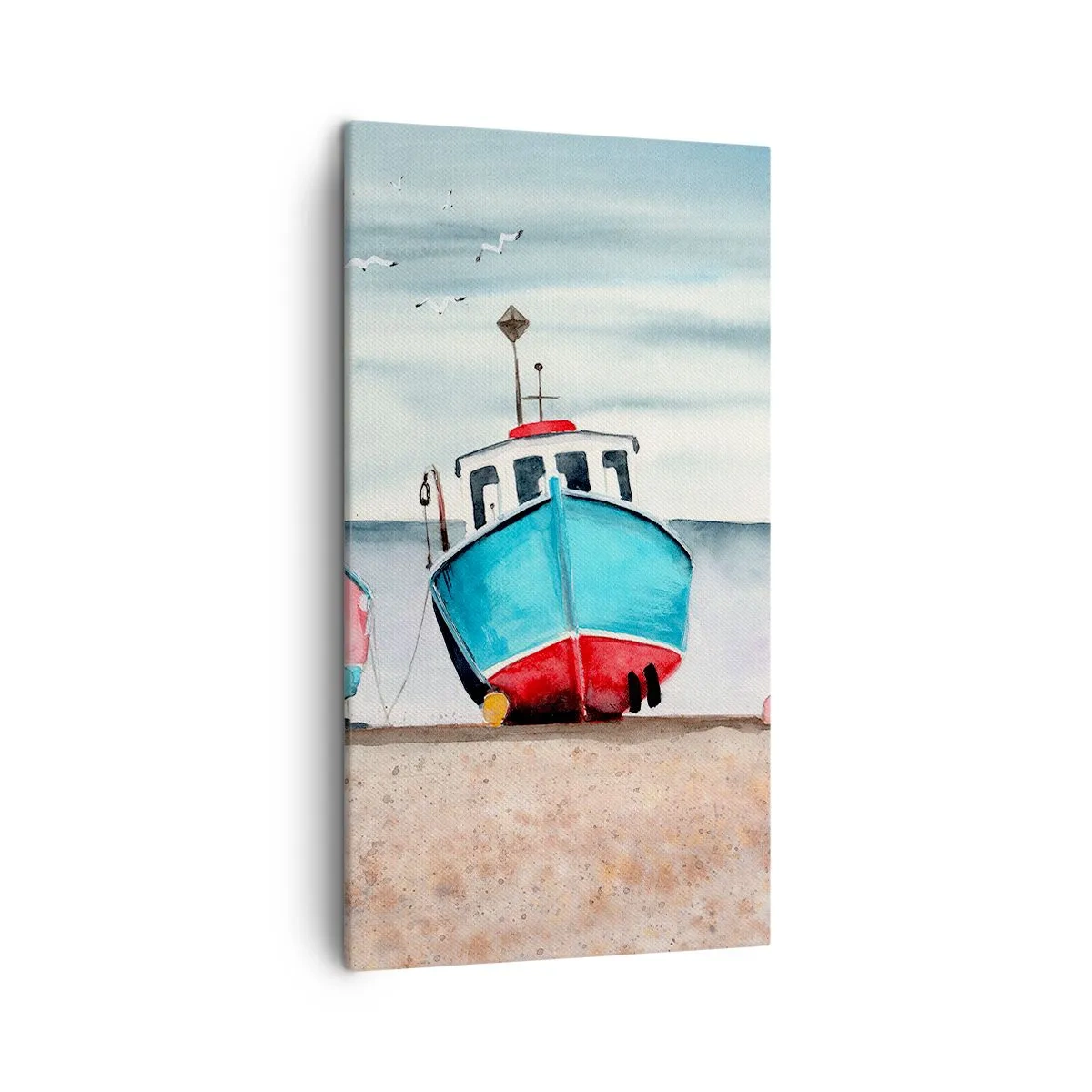 Bild auf Leinwand - Leinwandbild - Bereit zum Fang - 45x80 cm