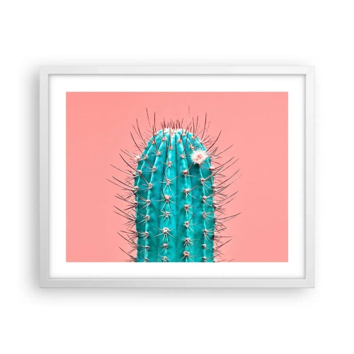 Poster in einem weißen Rahmen - Schau einfach hin - 50x40 cm