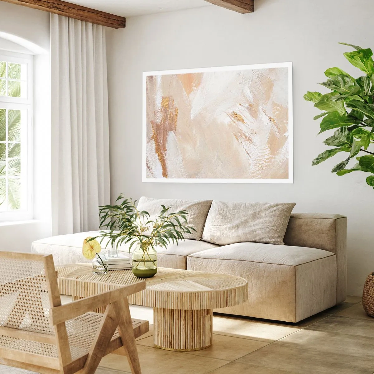 Poster - Pastellkomposition - 40x30 cm