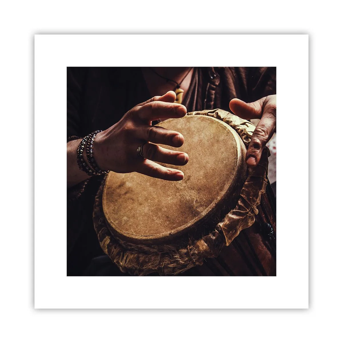 Poster - Im Rhythmus des Herzens - 30x30 cm